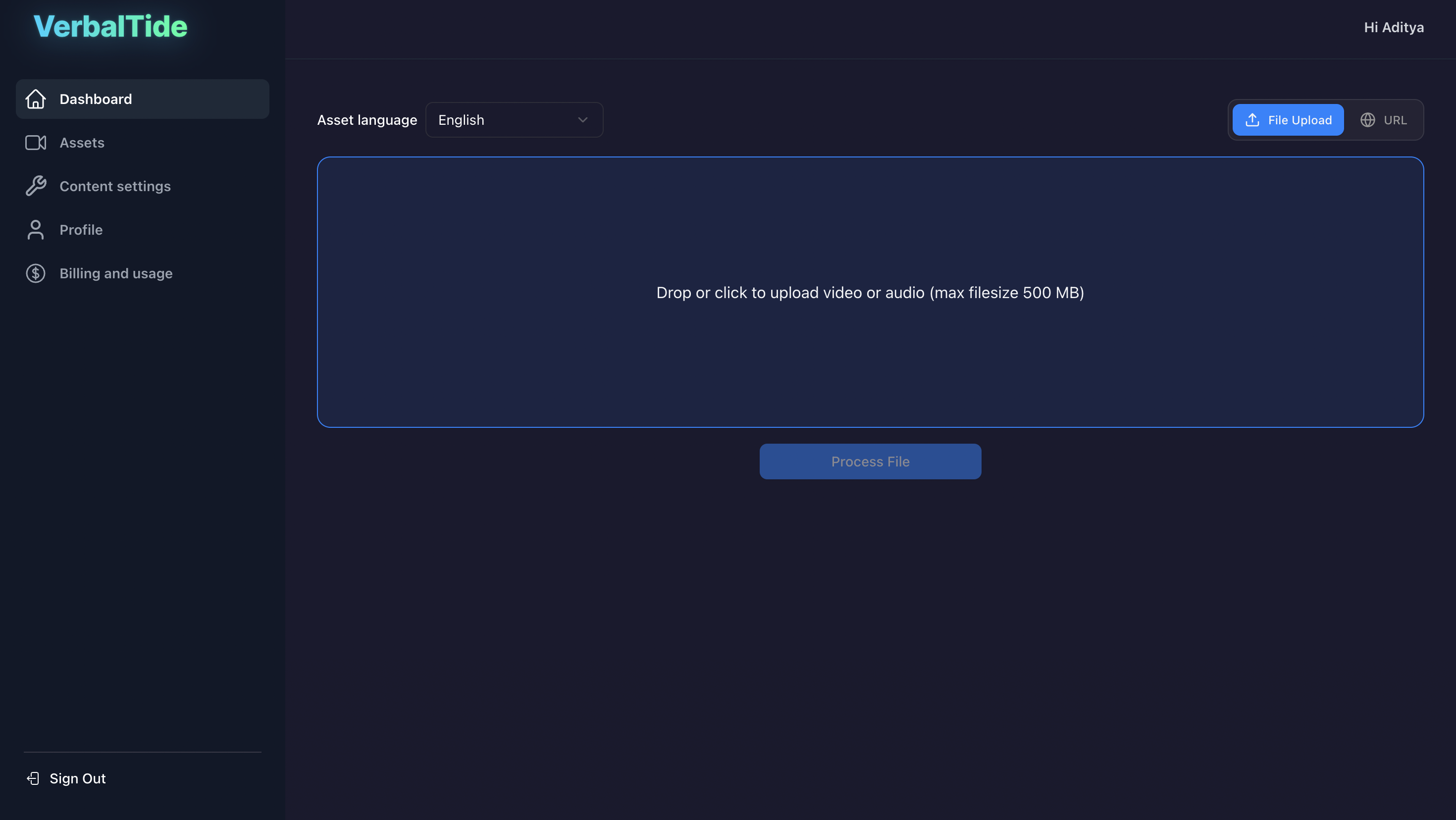 App screenshot